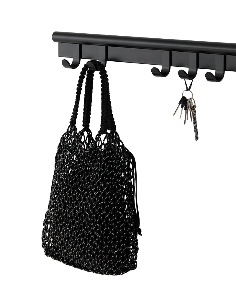 Coil - Black coat rack